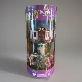 Disney 400007549494 Parks Tangled Rapunzel Tower Playset Flynn Maximus Mother Gothel New Nib