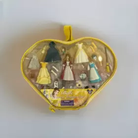 Disney 400129425850 Rare Parks Belle Princess Fashion Set Style Dolls Yellow Not Complete