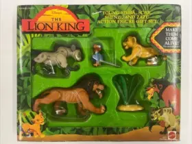 4253 Disney The Lion King Action Figure Gift Set Vintage Rare Toy Scar