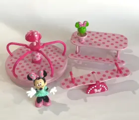 Disney 460718959524 2012 Store Jr Minnie Mouse Park Play Set Polka Dot Rare Htf