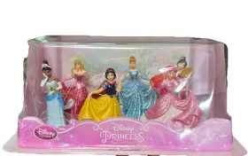 Disney 461072455875 Store Princess Figurine Playset Set Of 6 New In Box-ensemble Cast