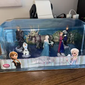 Disney 463727681776 Store Frozen Figurine Playset 6 Pc Elsa Anna Olaf Cake Toppers Sven