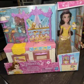 Disney 5010993719914 Princess Belles Royal Kitchen - Fashion Doll And Playset New