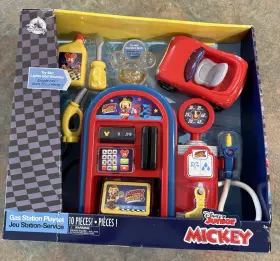 6103048412706p Disney Mickey Mouse Clubhouse Gas Station Playset