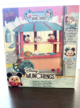 74619 Disney Munchlings Dumpling Cart Playset 10 Pieces Scented Bubble Maker