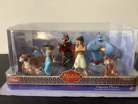 Disney 781624365330 Store Aladdin Diamond Edition Boxed 6 Piece Figurine Playset
