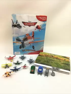 Disney 782764323144 Planes My Busy Books Storybook 12 Pvc Figures Playmat Toy Complete 2013