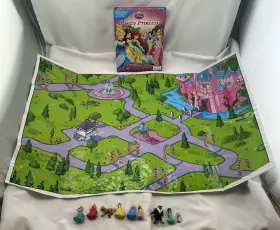 Disney 782764323779 Pretty Princess My Busy Books 9 Figures In Very Good Condition Free Ship