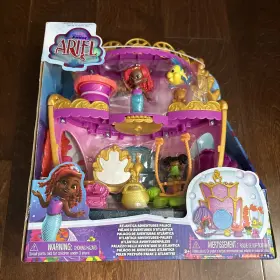 Disney 886144399343 Junior Ariel Atlantica Adventures Palace Playset Figures New In Box