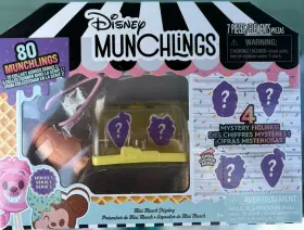 Disney 886144746116 Munchlings Mini Munch Yellow Display With Scented Figures 7pcs Series 1
