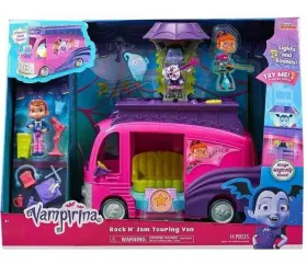 Disney 886144781261 Junior Vampirina Rock Nft Jam Touring Van 14pc Playset New See Pics Read