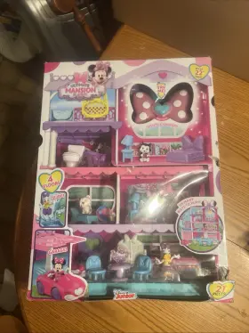 Disney 886144880186 New Minnie Ultimate Mansion Playset Nos