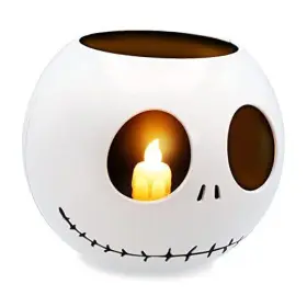 Disney 886388173129 Jack Skellington Led Flickering Flameless Candle With Automatic Timer
