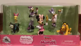 Disney 887734321218 Junior Minnie Mouse And Friends 6pc Figurine Playset New Sealed