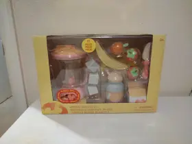 Disney 887734456132 Store Minnie Mouse Wooden Smoothie Playset With 11 Pieces