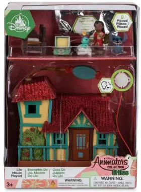Disney 887734503065 Lilo And Stitch Littles Animatorsft Collection House Micro Playset 2024