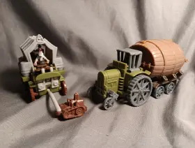 Adis134 Disney Atlantis Lot Of 2 Cookies Chuck Wagon And Storm Trooper Water Tanker
