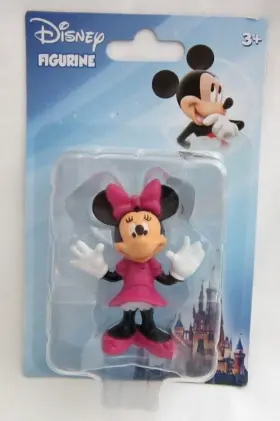 Disney-beverly Hills Teddy Bear Co. 603154114007 Mickey Mouse Clubhouse 2.25 Inch Minnie Figurine Figure Cake Topper-brand New