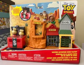 Dxc69 Disney Toy Story Minis Playset Western Adventure New In Box
