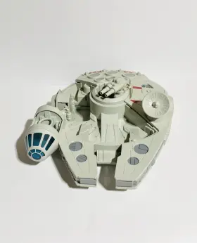 Fac-011770-19084 Disney Store Star Wars Toybox Millennium Falcon Playset Lights And Sounds 15 Inch Fac-011770-19084 Disney Store Star Wars Toybox Millennium Falcon Playset Lights And Sounds 15 Inch