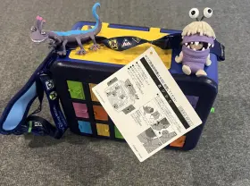 Fac-026698-24023 Disney Monsters Inc Tokyo Resort Door Box Popcorn Bucket Boo Randall Sulley Mike