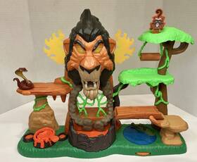 Disney Fisher-price 3277mc01 The Lion Guard Rise Of Scar Interactive Playset 2017 Works -lights/sounds Tested