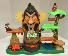 3277mc01 Disney Fisher-price The Lion Guard Rise Of Scar Interactive Playset 2017 Works -lights/sounds Tested