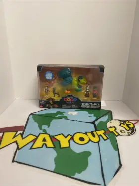 Fly47 Disney Kids Coco Skullectables Land Of The Dead 5 Figure Pack