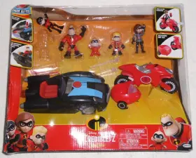 Disney Pixar 039897576213 Incredibles 2 Family Pack Playset New
