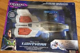 Disney Pixar 1563q Lightyear Xl-01 Test And Crash Playset Fuel Crystal Buzz
