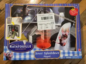 45620 Disney Pixar Brand New Ratatouille Sewer Splashdown Playset Rare Vintage Toy