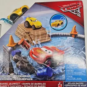 Disney Pixar 887961367867 Cars Splash Racers Barrel Blowout Playset New Kids M2