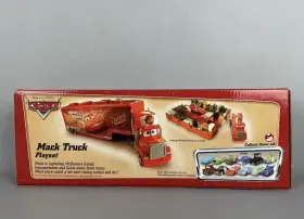 H6405 Disney Pixar Cars Mack And Lightning Mcqueen Playset Collectors Edition Boxed