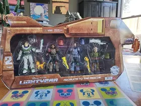 Hjd36 Disney Pixar Lightyear Recruits To The Rescue Action Figure Pack New Jd