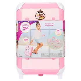 22382 Disney Princess Style Collection World Traveler Child Suitcase Playset