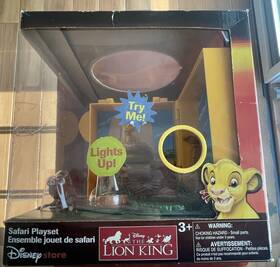 Disney Store 08171 New The Lion King Safari Playset Rare Vintage