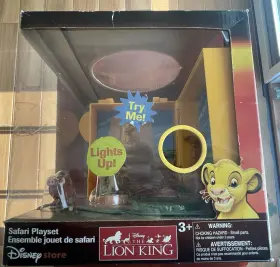 08171 Disney Store New The Lion King Safari Playset Rare Vintage
