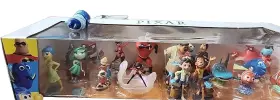 Disney Store 460063343993 Pixar Mega 20 Figurine Playset Characters Inside Out Dory Incredible