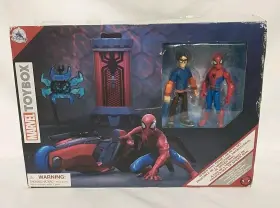 Disney Toybox 461016012829 Marvel Limited Release Spiderman Crime Lab Playset Complete
