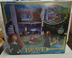 X4948 Disney Htf New/sealed 2011 Mattel Brave Castle And Forest Playset Merida Angus