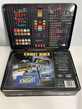 Doctor Collector B0b4cbdhnw Knight Rider F.l.a.g. Agent Collectible Kit Memorabilia Tin