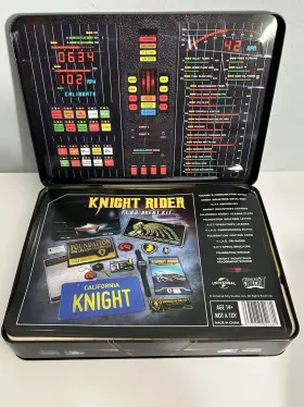 B0b4cbdhnw Doctor Collector Knight Rider F.l.a.g. Agent Collectible Kit Memorabilia Tin