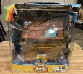 Doley Toys 084495409128 2003 Noah S Ark Playset And 20 Pieces Nib