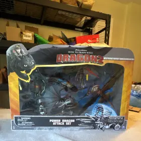 1ha50p Dreamworks How To Train Your Dragon 2 Toothless Hiccup Power Attack Set