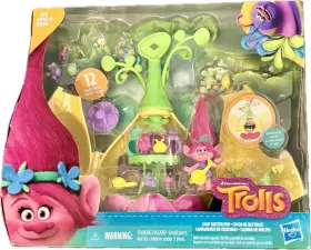 Dreamworks 630509610693 New Trolls Camp Critter Pod With Poppy And A Few Glow In The Dark Critters