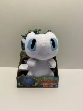 Dreamworks 778988167830 How To Train Your Dragon Squeeze Growl Lightfury Plush 10 Inch Figure Exclusive New