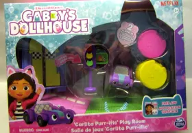 Dreamworks 778988425534 Gabbys Dollhouse Carlita Purr-ific Play Room Playset By Netflix New