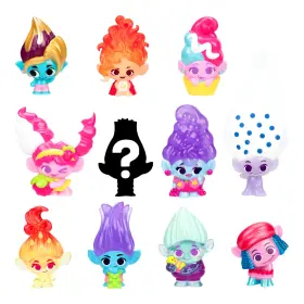 B0cpmvpb94 Dreamworks Trolls Fun Fair Mineez 1.5 Inch Collectible Figures 11 Pack - Series 2
