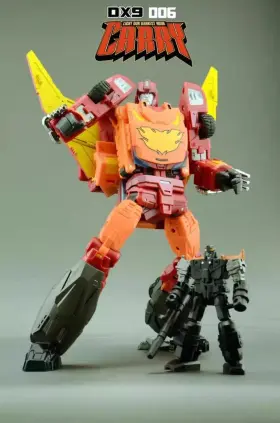 Dx9-d06 Dx9 Toy D06 Carry Hot Rod Rodimus Prime G1 Masterpiece Action Figure New Reissue
