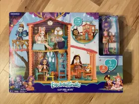 Frh50 Enchantimals 2017 Mattel Cozy Deer House Playset Doll Animal New And Sealed